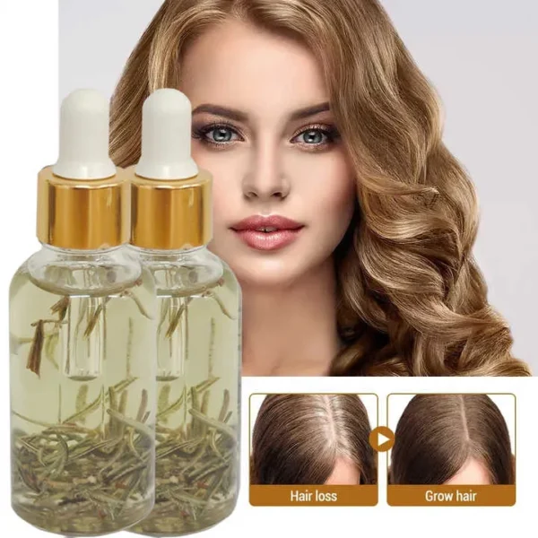 Herbal Hair Growth Oil – Fast Regrowth Treatment