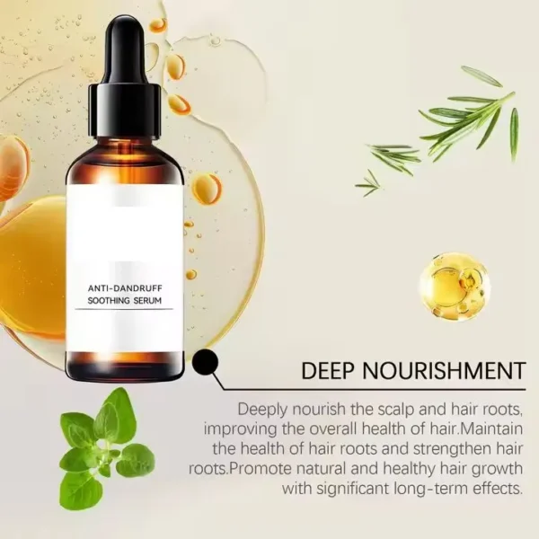 Organic Rosemary Hair Serum – Natural Scalp Care & Anti-Dandruff